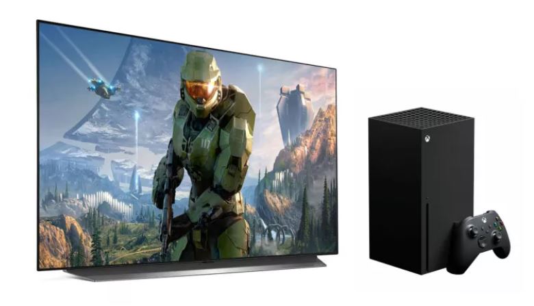 XBox Series X - with TV