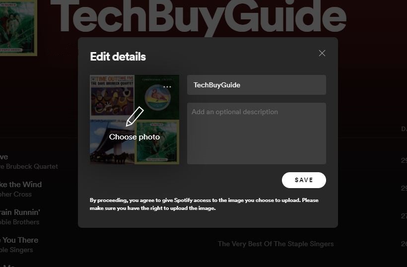 spotify playlist select picture | TechBuyGuide