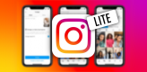 Instagram Lite header