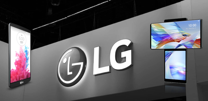 lg logo, lg mobile, end