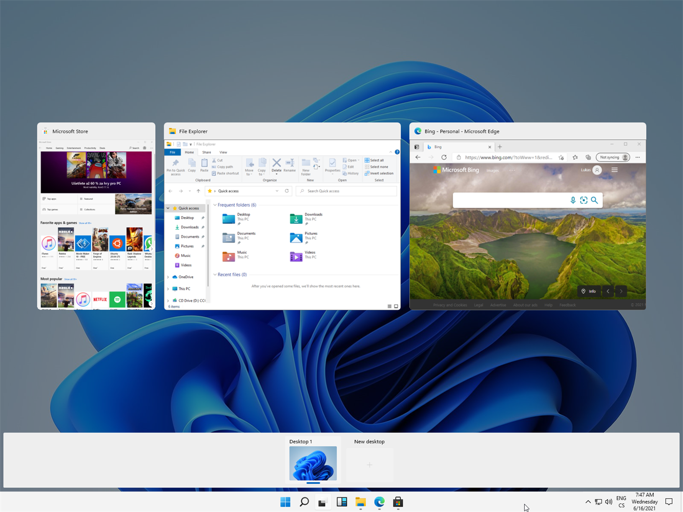 windows 10 desktop groups
