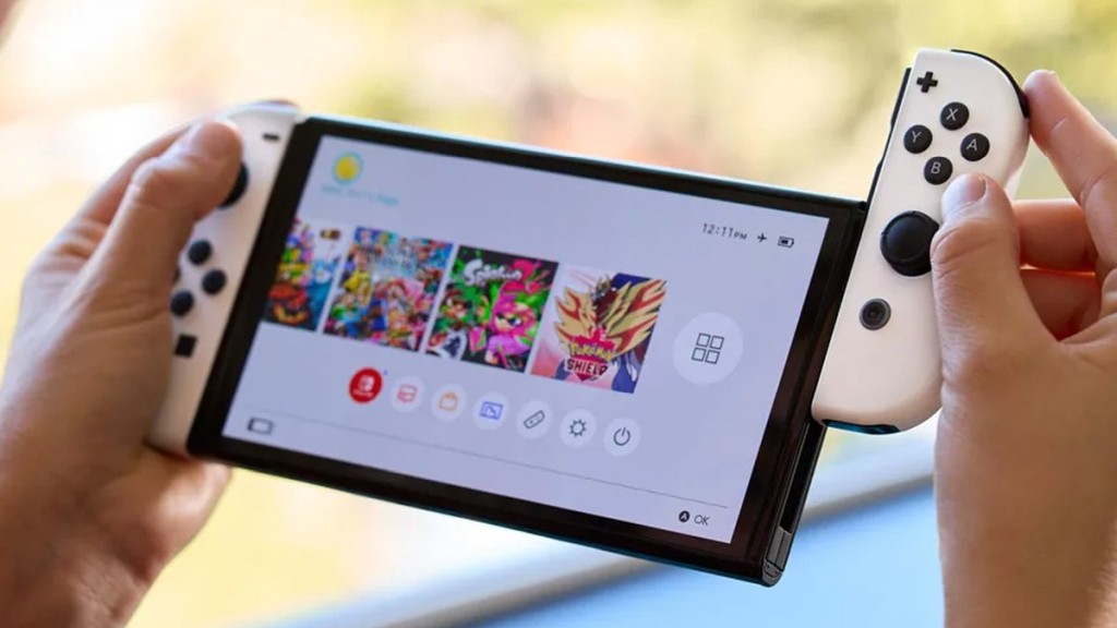 Nintendo switch OLED screen