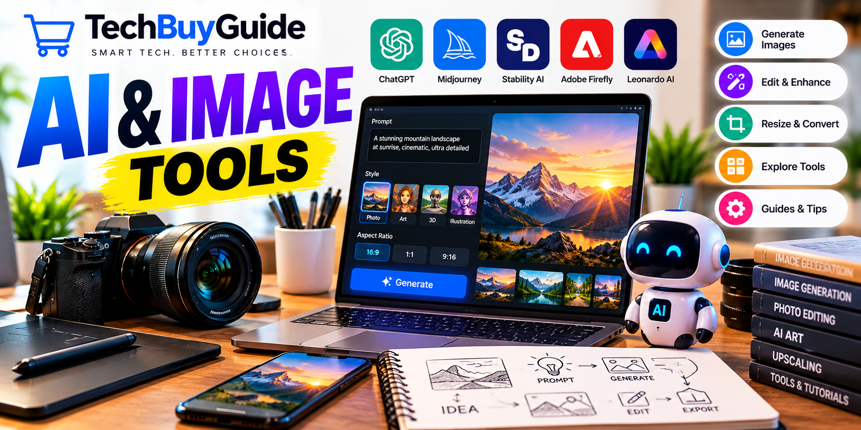 AI & Image Tools for TechBuyGuide