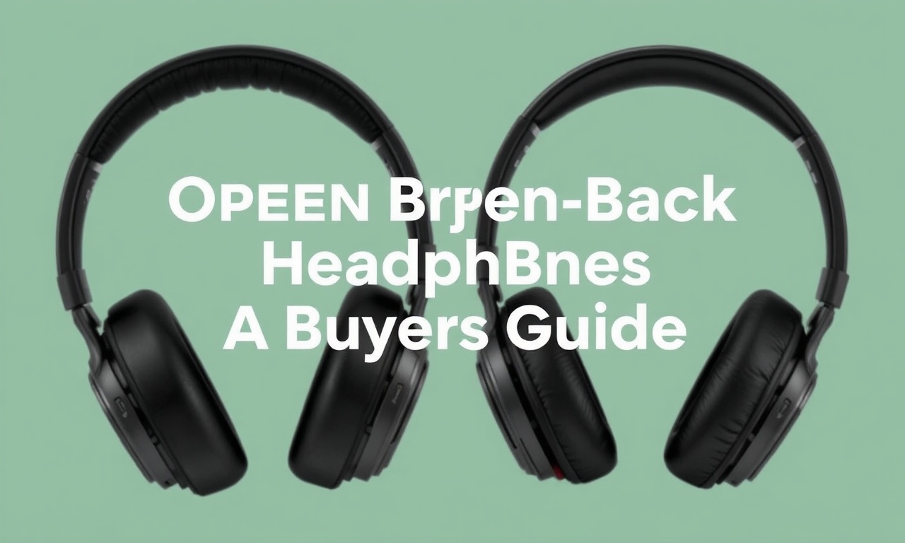 Open-back vs closed-back headphones comparison for soundstage, isolation, and bass response a buyers guide